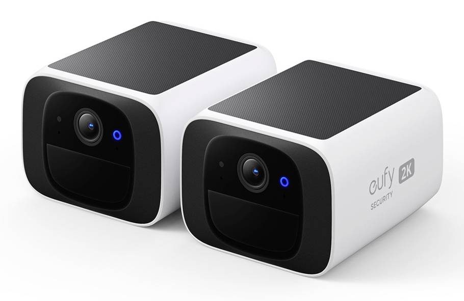 ANKER INNOVATIONS - Eufy SoloCam E220 - Netzwerk-Überwachungskamera - Außenbereich - witterungsbeständig - Farbe (Tag&Na
