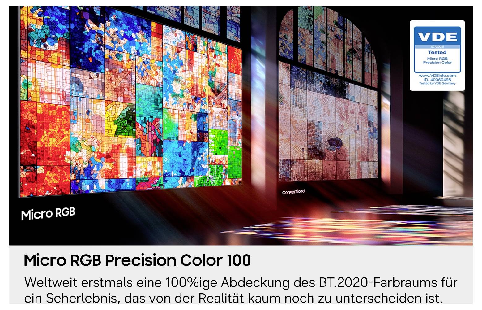 Samsung GMR75R85 LED-TV 189 cm 75 Zoll EEK E (A - G) CI+, DVB-C, DVB-S2, DVB-T2, Smart TV, UHD, WLAN Schwarz