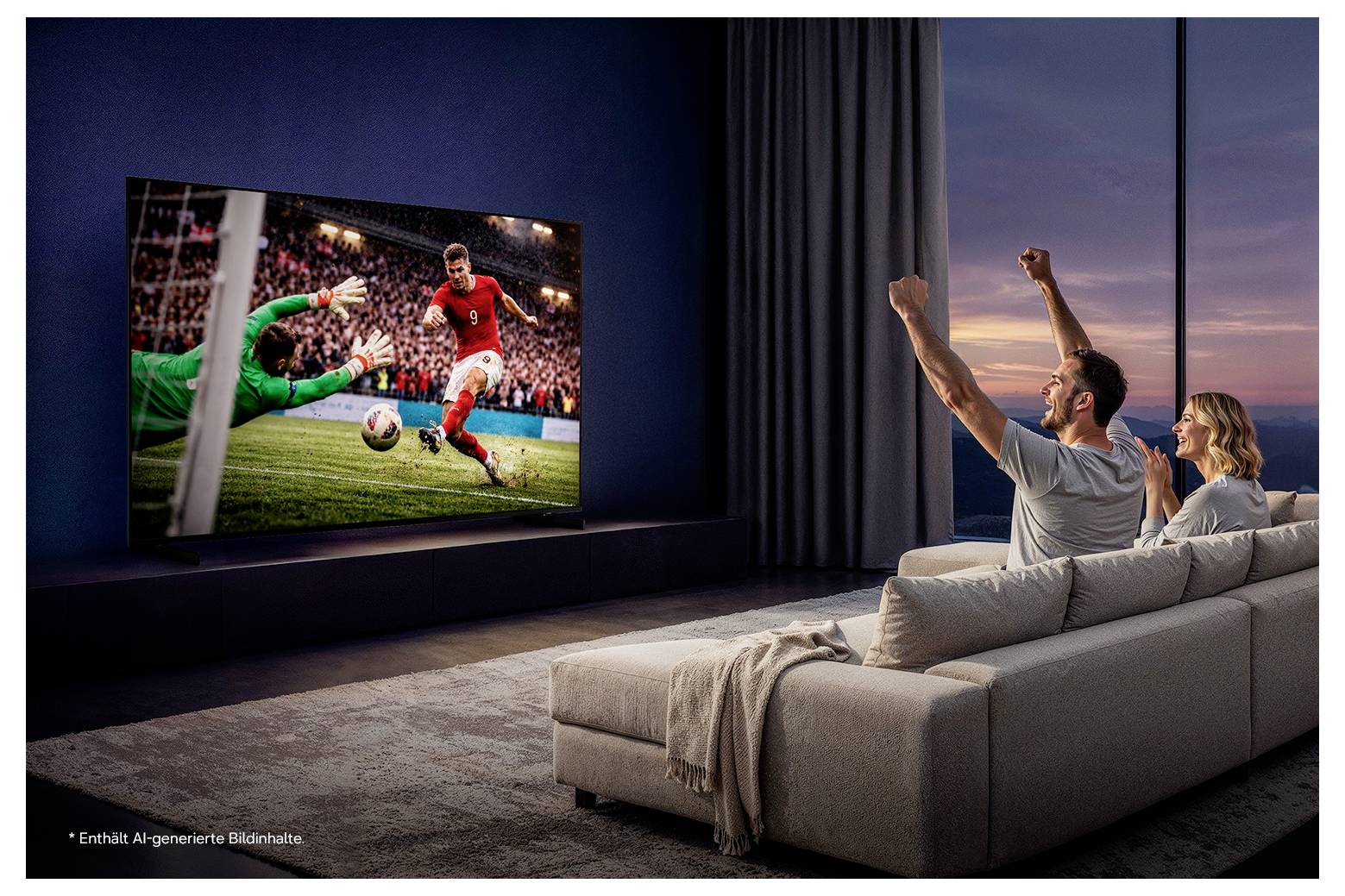 Samsung GMR75R85 LED-TV 189 cm 75 Zoll EEK E (A - G) CI+, DVB-C, DVB-S2, DVB-T2, Smart TV, UHD, WLAN Schwarz