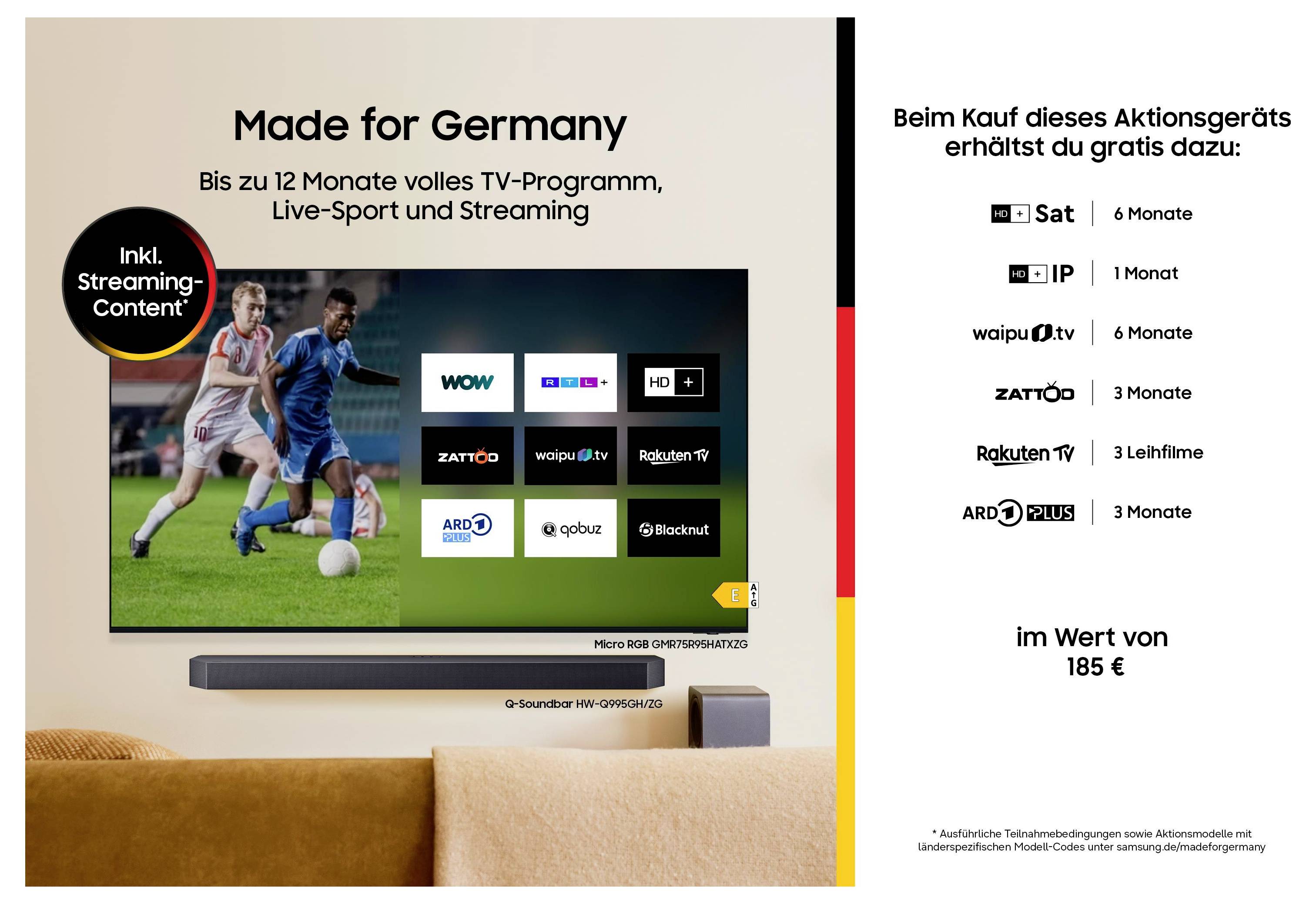 Samsung GU85U8079 LED-TV 108cm 43 Zoll EEK F (A - G) CI+, DVB-C, DVB-S2, DVB-T2, Smart TV, UHD, WLAN Schwarz