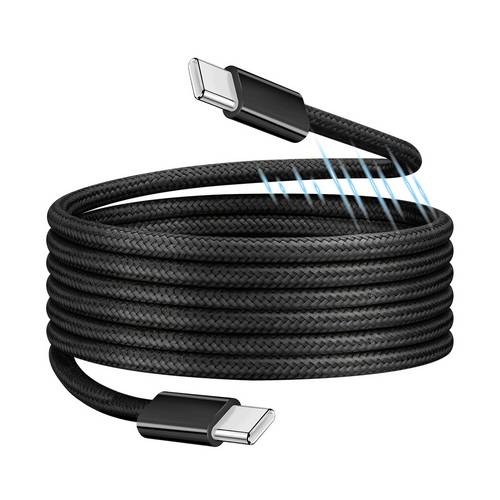 LogiLink USB-C® Kabel USB 2.0 USB-C® Stecker 1.0 m Schwarz mit magnetischer Aufwicklung CU0231