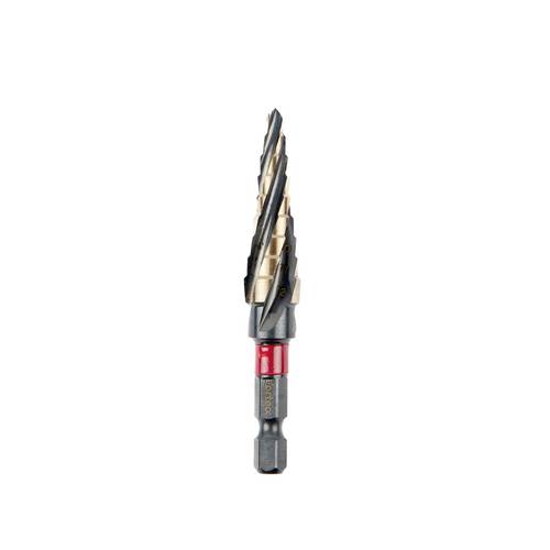 C.K T3016 4-12 HSSE-Co 5 Stufenbohrer 4 mm, 5 mm, 6 mm, 7 mm, 8 mm, 9 mm, 10 mm, 11 mm, 12 mm DIN 1