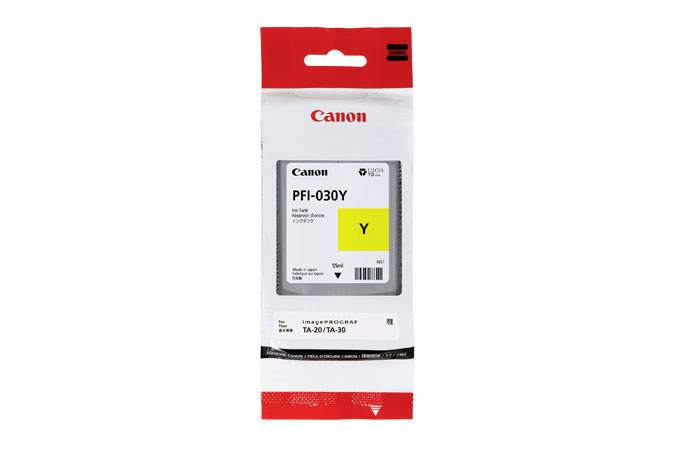 Canon PFI-030Y Gelbtintenppatrone für imagePROGRAF-Drucker.