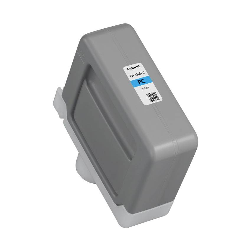 Grauer Canon Tintenpatrone mit einer „PC