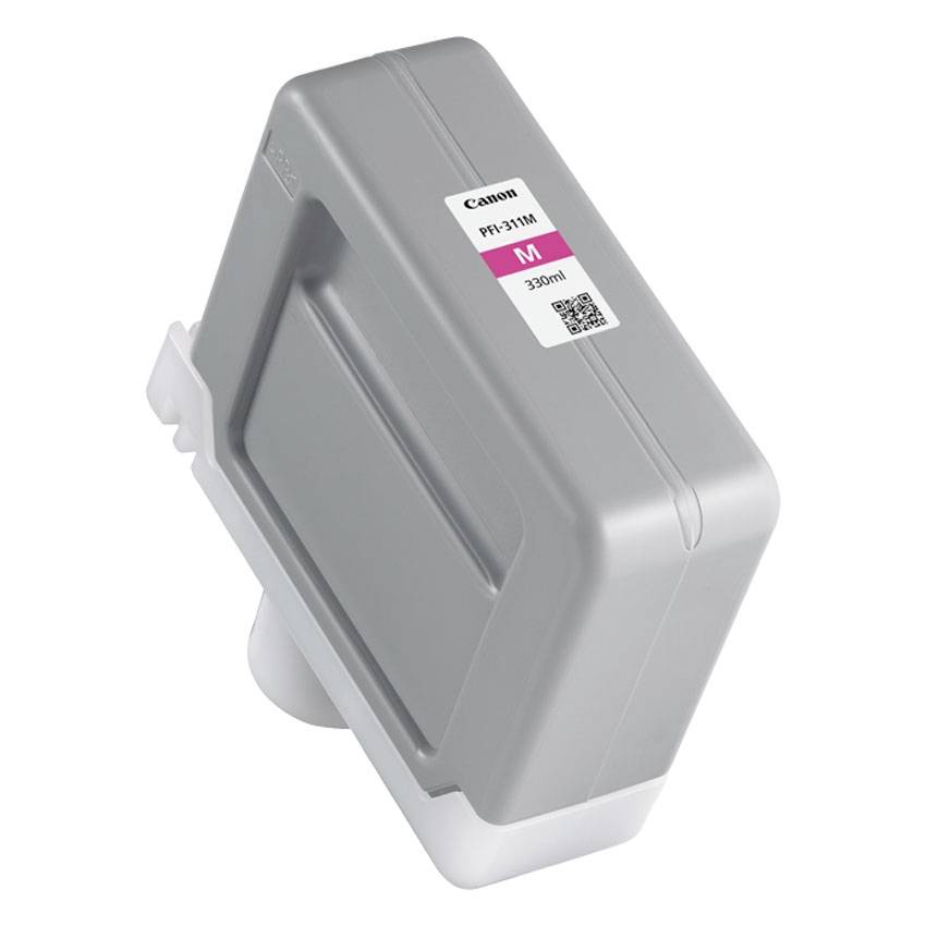 Grauer Canon Druckertintentankkartuschen mit der Bezeichnung „PFI-311M