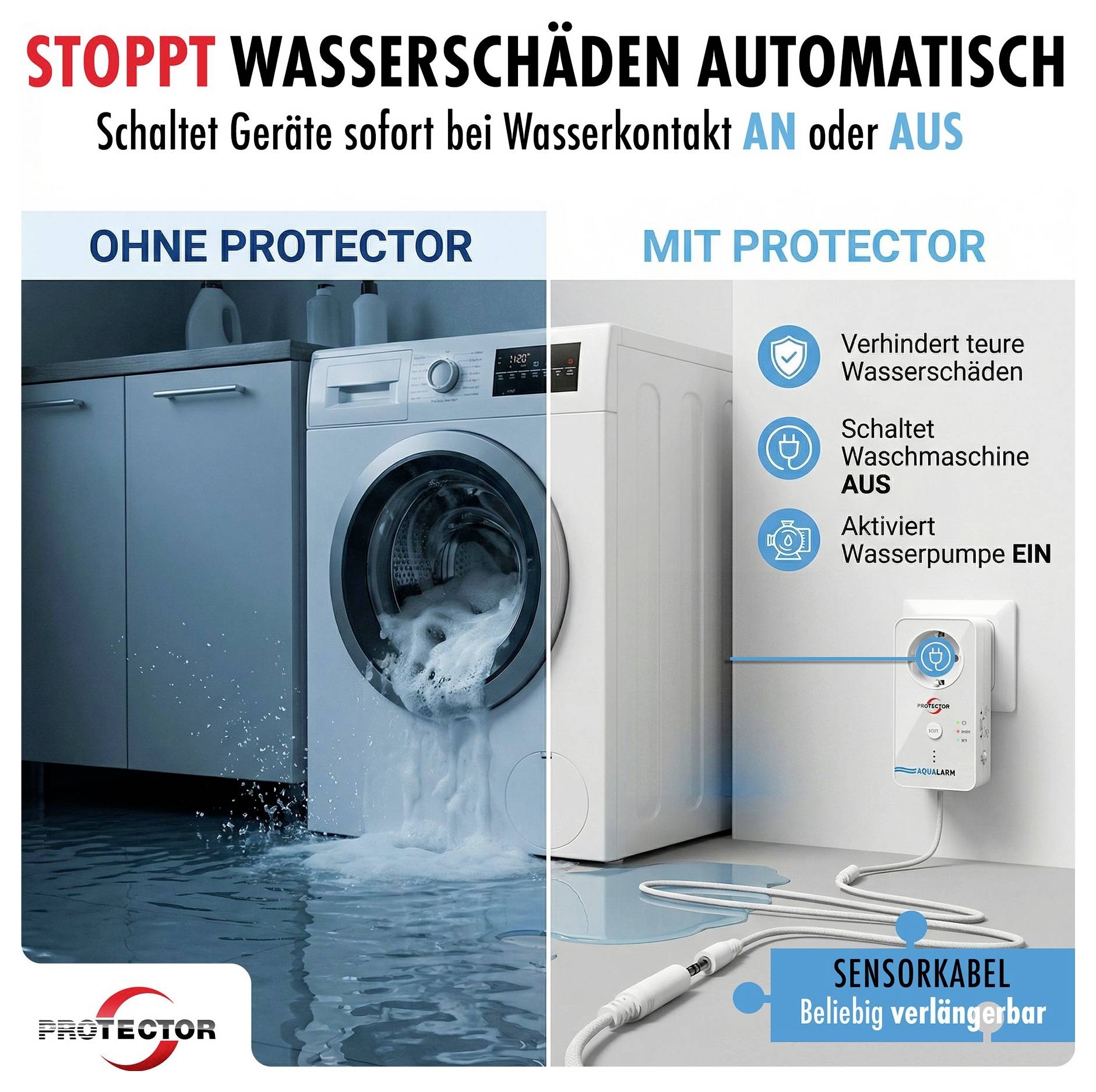 Protector 15034 WA-6 Wassermelder