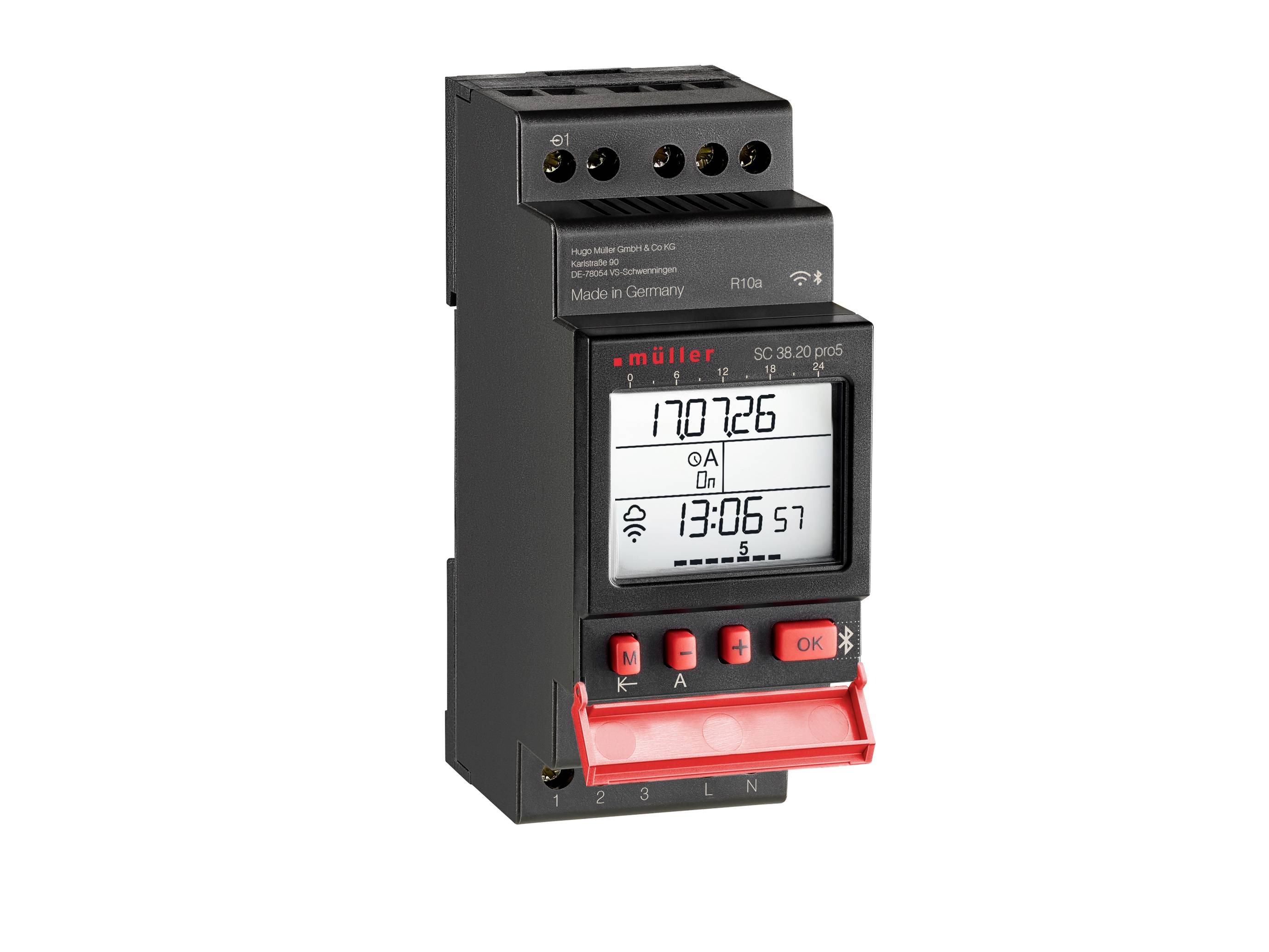 Müller SC 38.10 pro5 Zeitschaltuhr digital 12V DC/AC, 24V DC/AC 600W