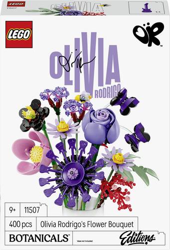LEGO® ICONS™ 11507 Botanicals & Editions Olivia Rodrigos Blumenstrauß  Bauset  Musikdeko