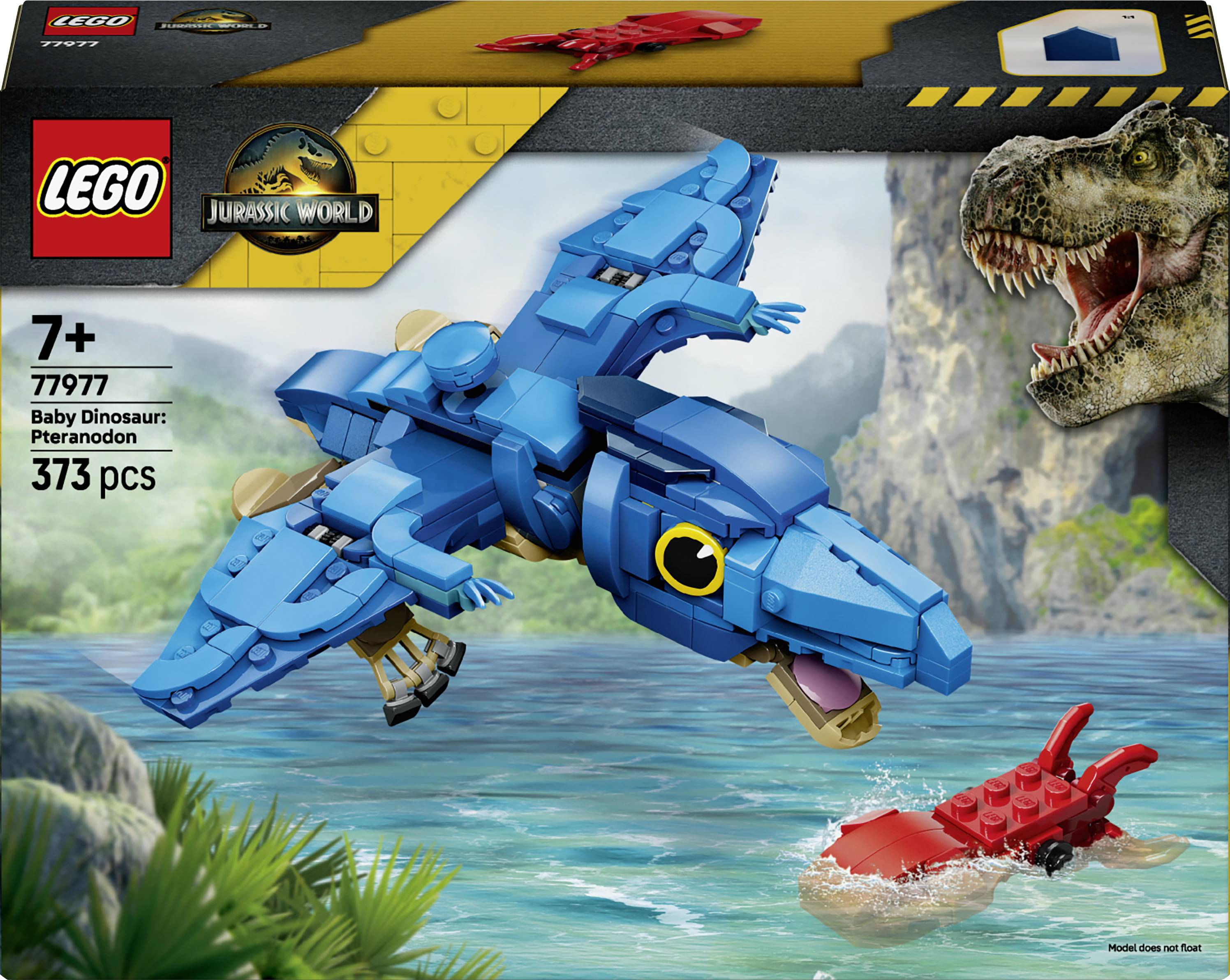 LEGO Jurassic World Schachtelsart für Set 77977, „Babysaurier: Pteranodon