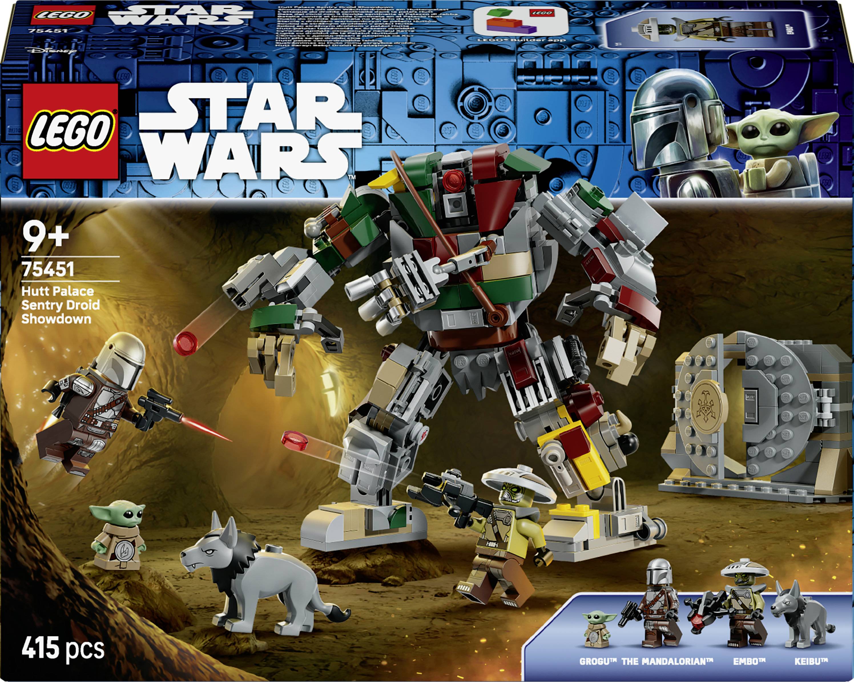 LEGO Star Wars Schachtelbild für Set 75345, „Hutt-Palast-Showdown