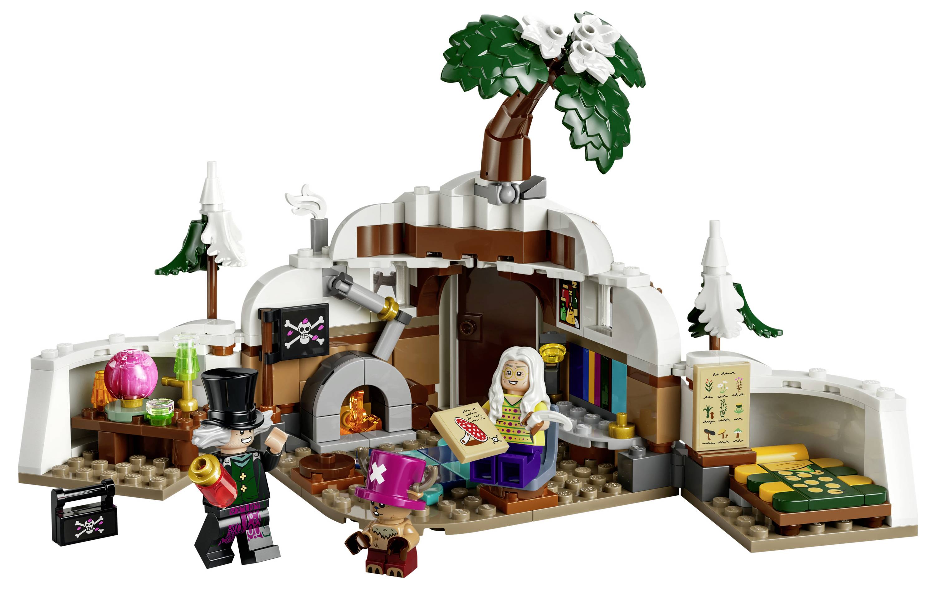 75641 LEGO® ONE PIECE Doc Baders Versteck; Bauspielzeug zur Netflix-Realverfilmung; Geschenk für Kinder ab 9 Jahren; Zimmerdeko; Diorama aus Modulen