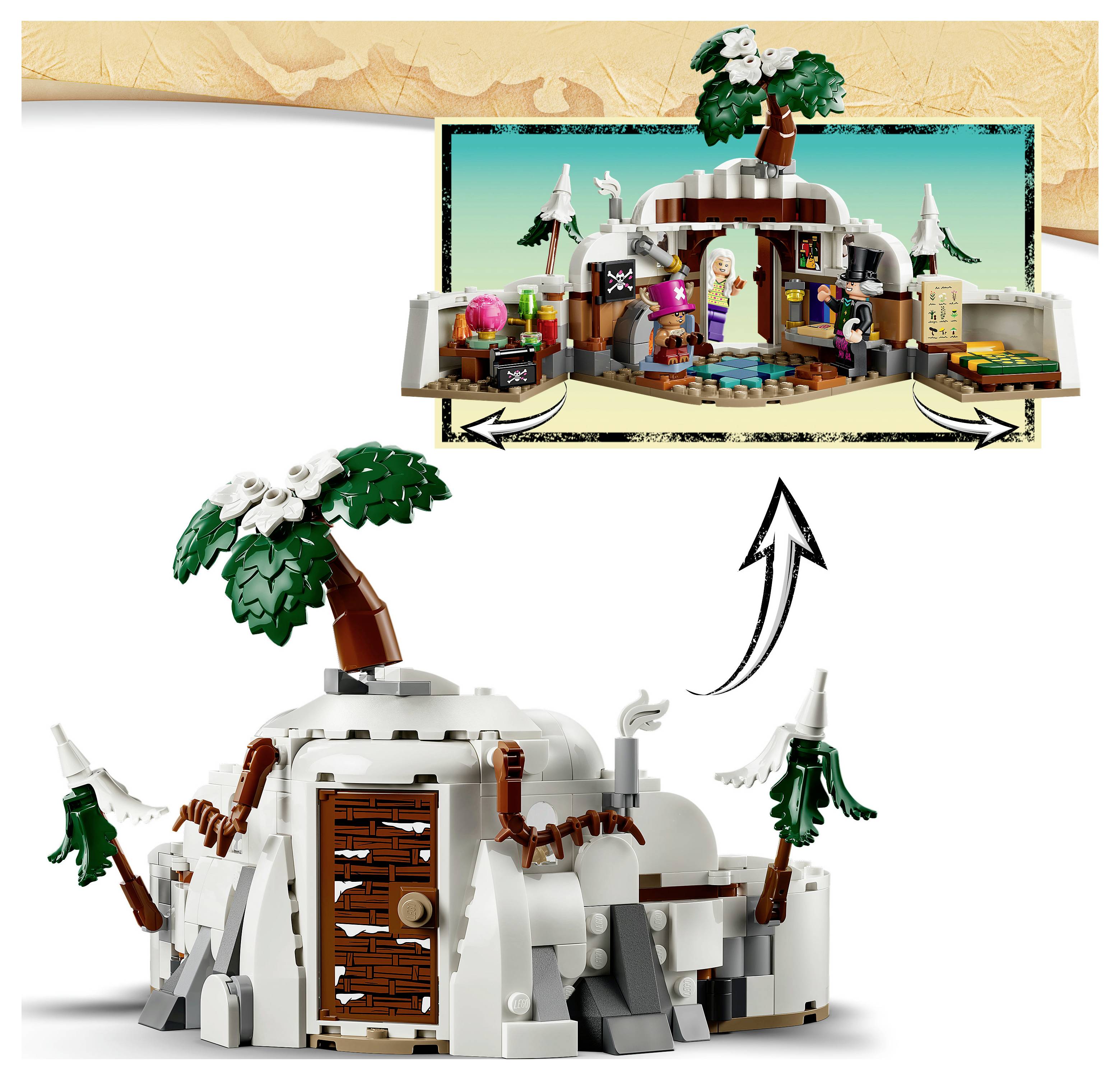75641 LEGO® ONE PIECE Doc Baders Versteck; Bauspielzeug zur Netflix-Realverfilmung; Geschenk für Kinder ab 9 Jahren; Zimmerdeko; Diorama aus Modulen