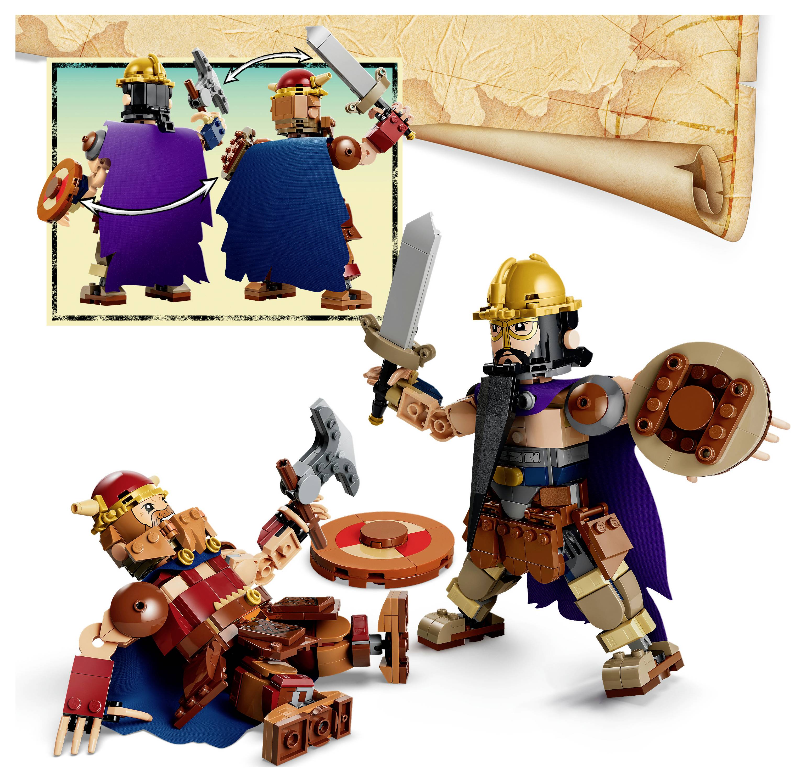 75644 LEGO® ONE PIECE Woogey vs. Boogey – Riesen aus Little Garden; Bauset mit 8 LEGO Figuren für Fans der ONE PIECE Realverfilmung; Geschenk für