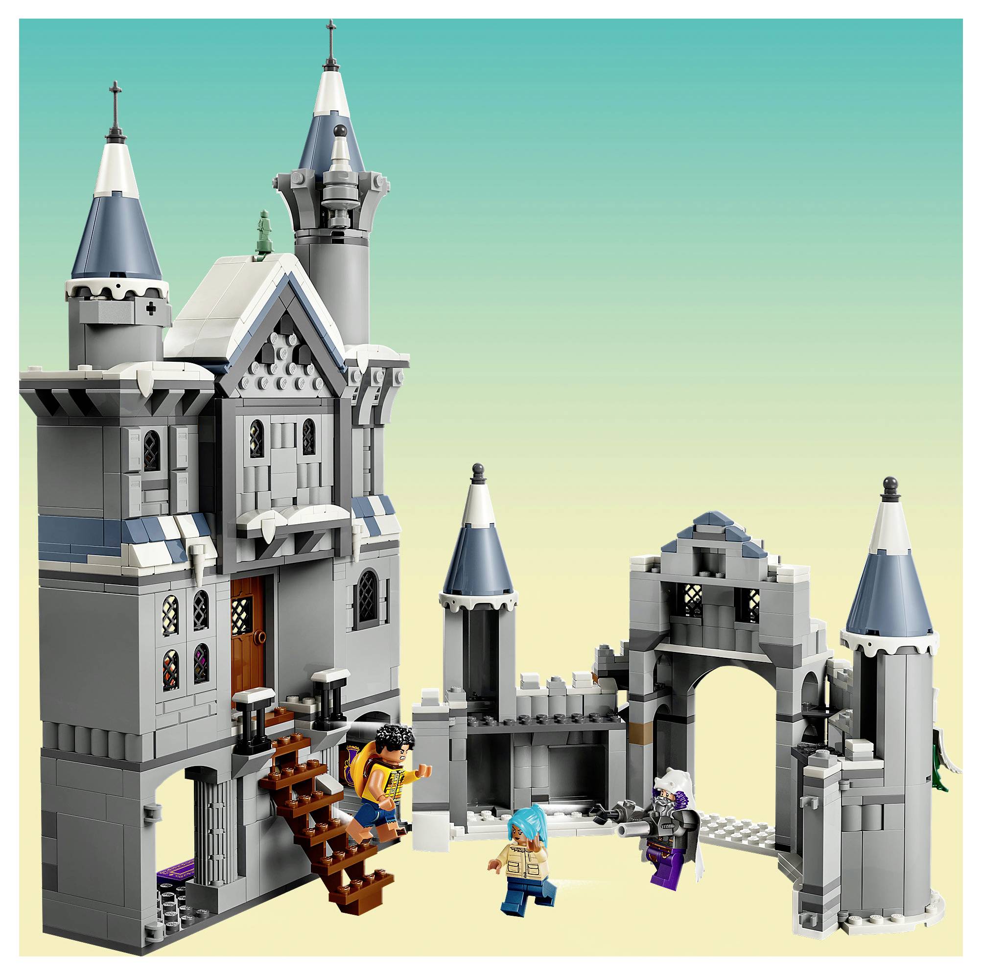75645 LEGO® ONE PIECE Duell im Schloss Drumm; Spielzeug für Kinder ab 9 Jahren; Bauset mit mehrstöckigem Schloss und 6 Minifiguren; Geschenk für