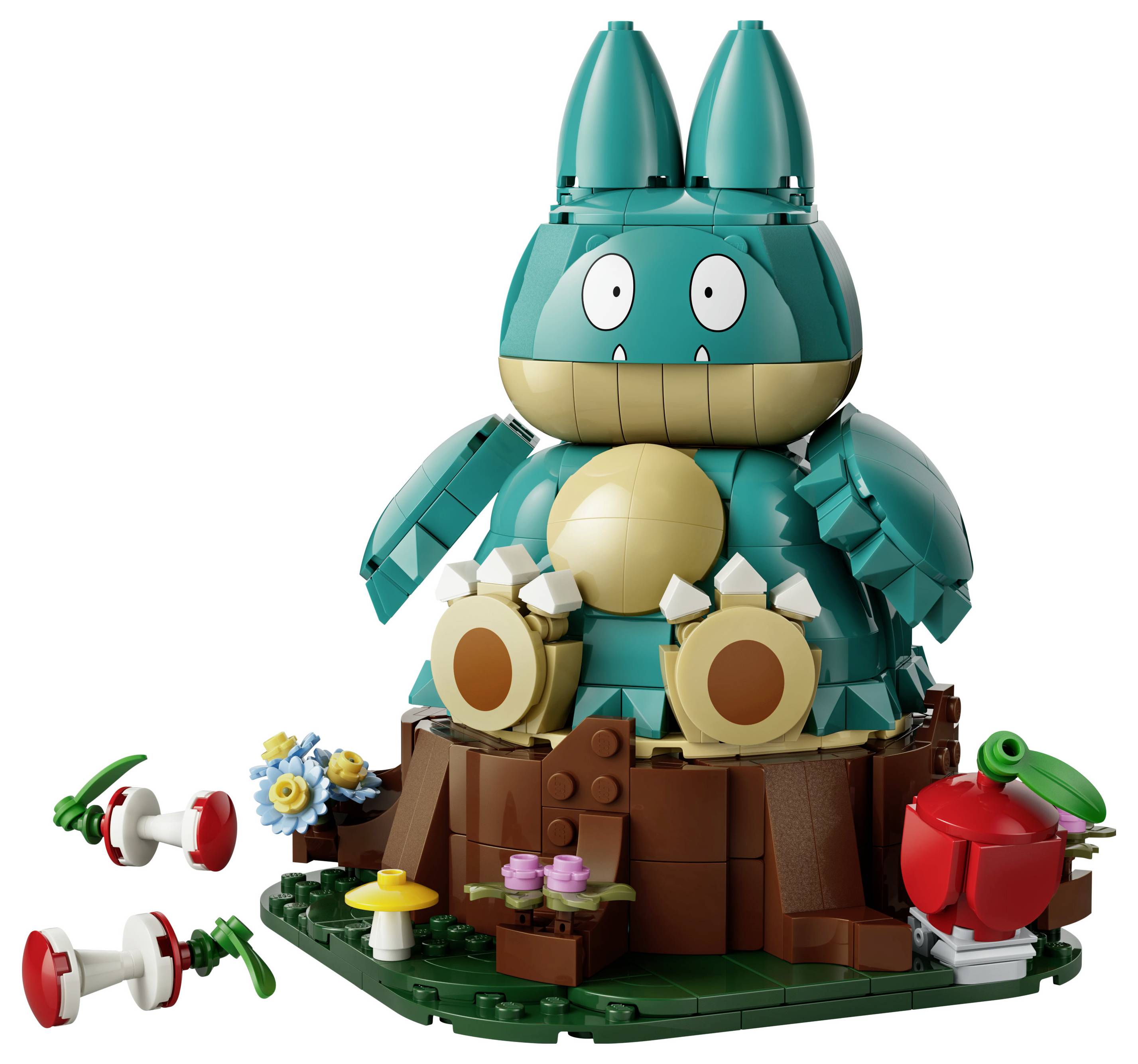 72150 LEGO® Pokémon Mampfaxo; Figur aus dem Videospiel zum Sammeln, Bauen und Ausstellen; bewegliches Modell; Geschenk für erwachsene Gamer