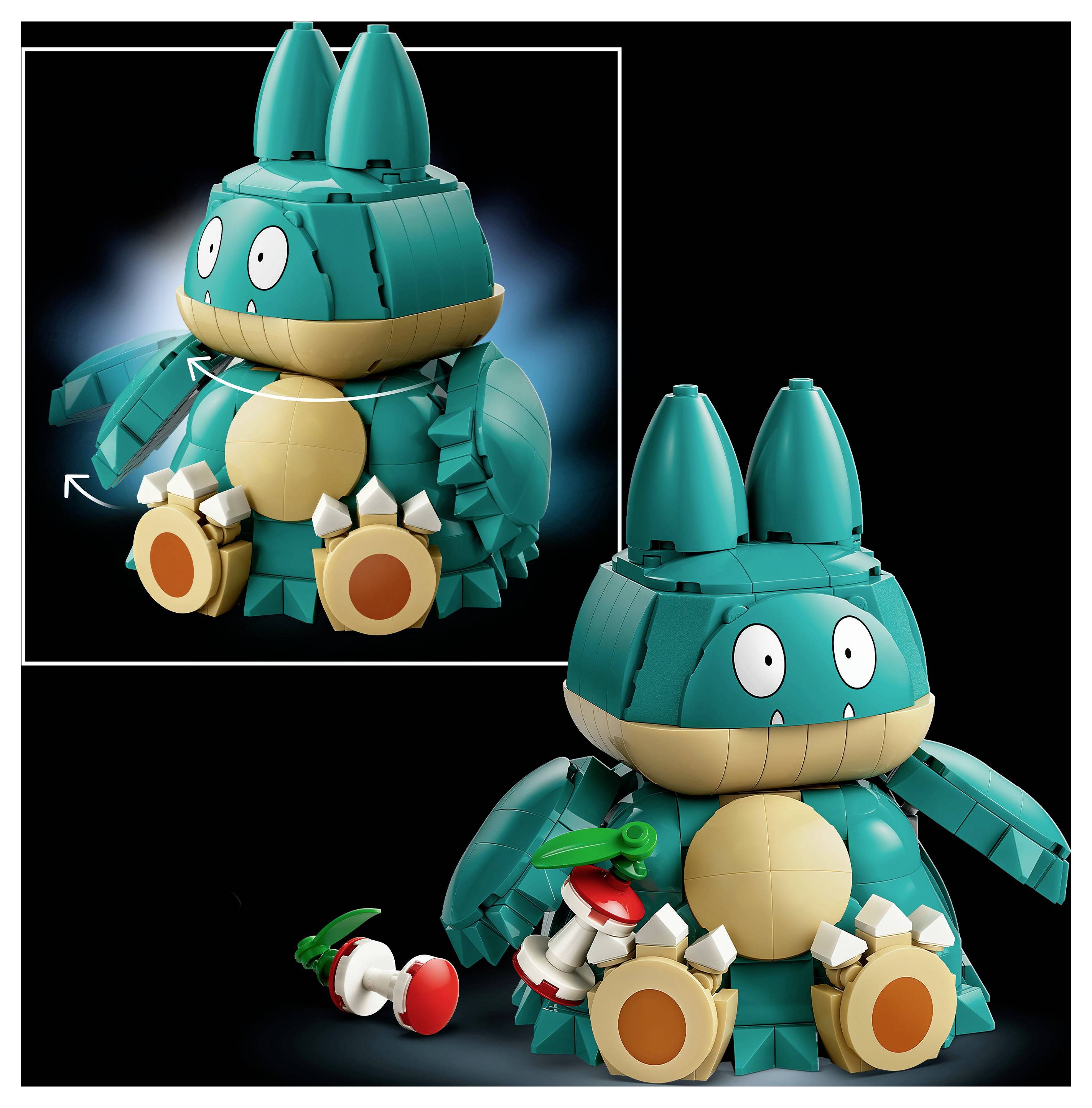 72150 LEGO® Pokémon Mampfaxo; Figur aus dem Videospiel zum Sammeln, Bauen und Ausstellen; bewegliches Modell; Geschenk für erwachsene Gamer