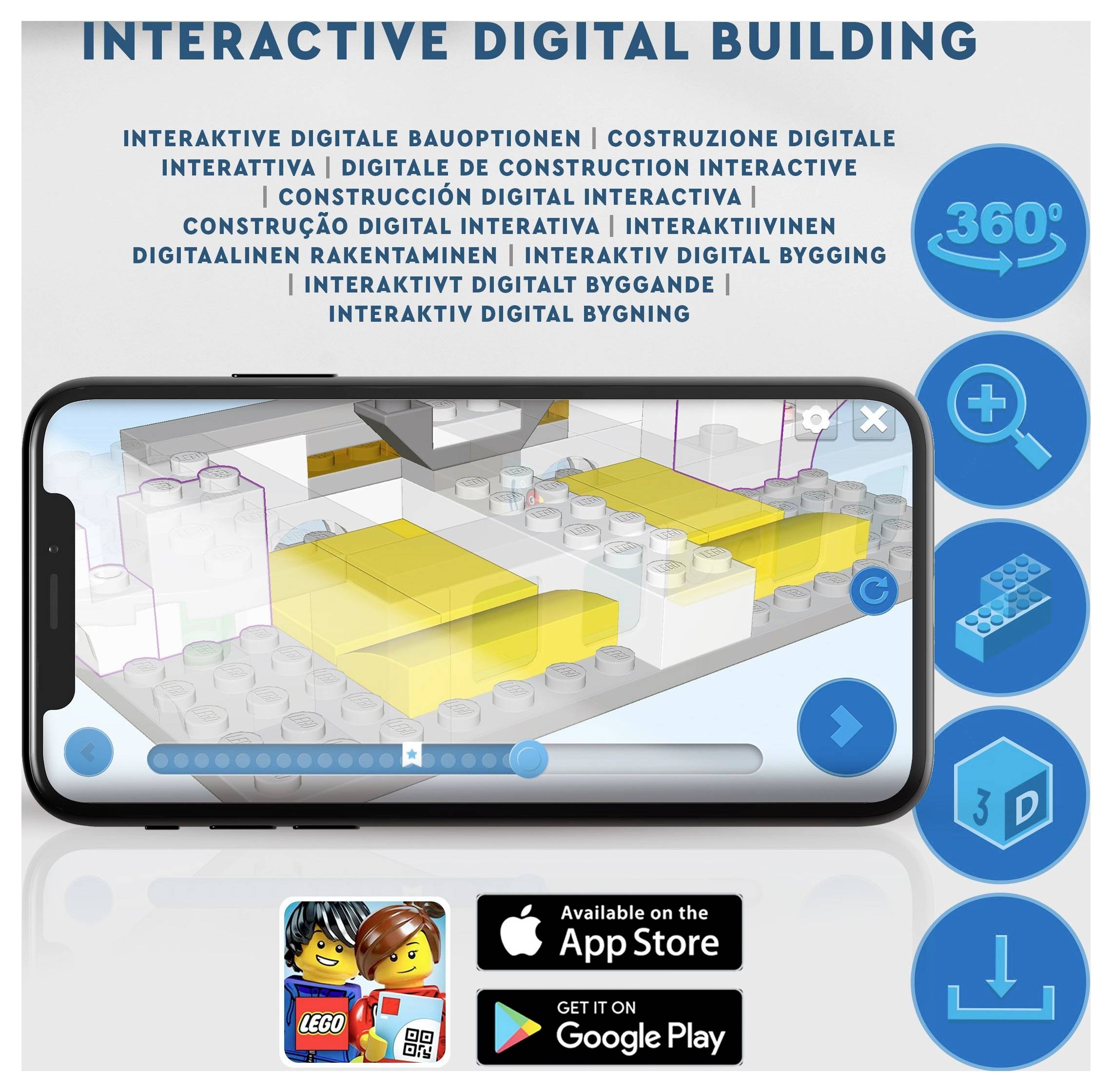 Werbegrafik für „Interactive Digital Building