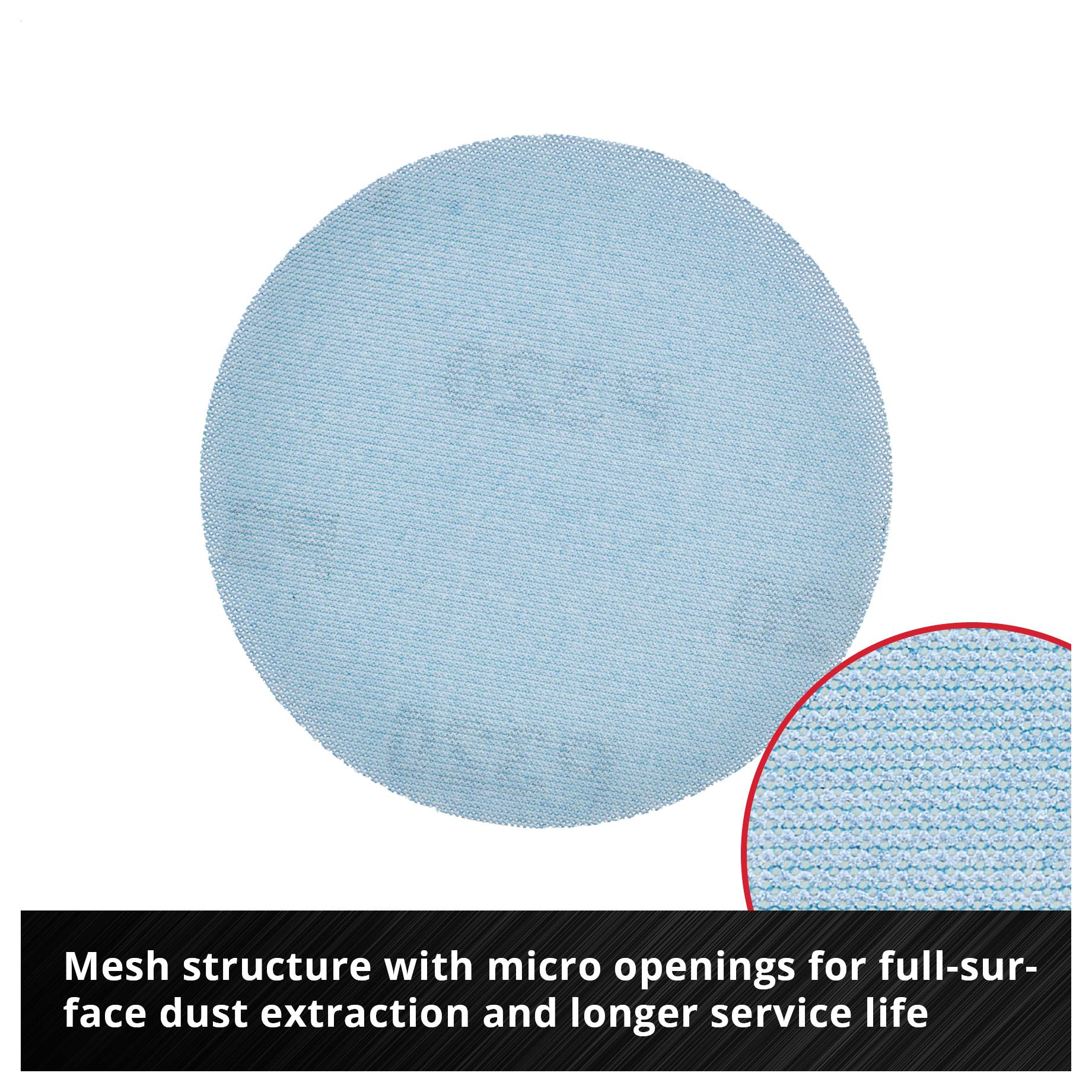 Einhell 492355 Schleifpapier für Exzenterschleifer Körnung (num) 180 (Ø x H) 125mm x 13cm 20St.