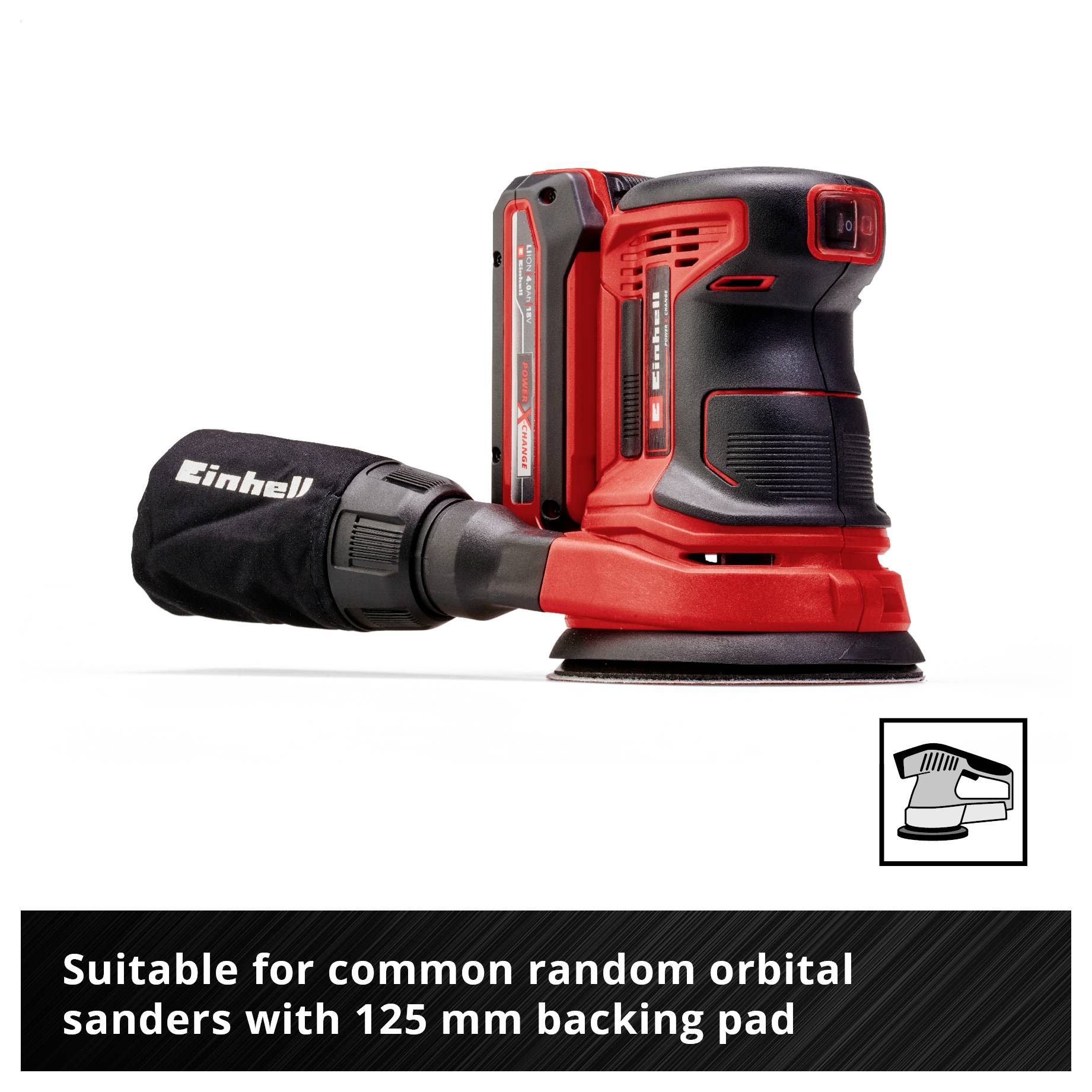 Einhell 492350 Schleifpapier für Exzenterschleifer Körnung (num) 120 (Ø x H) 125mm x 13cm 20St.