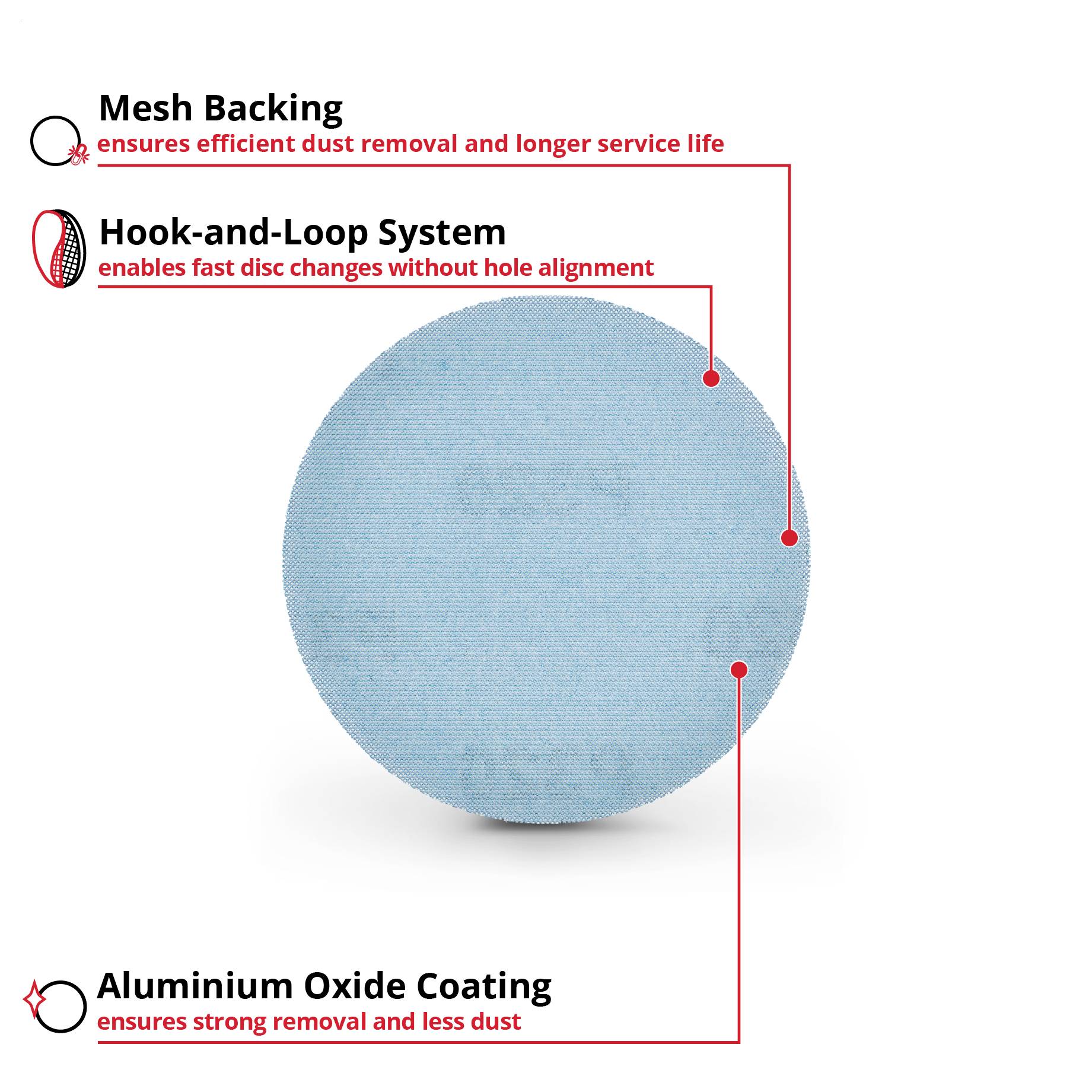 Einhell 492350 Schleifpapier für Exzenterschleifer Körnung (num) 120 (Ø x H) 125mm x 13cm 20St.