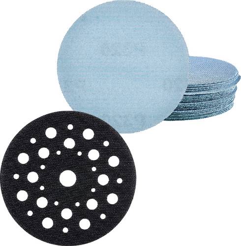 Einhell 492365 Schleiftellerschoner mit Schleifgitter-Set Durchmesser 125 mm 1 Set