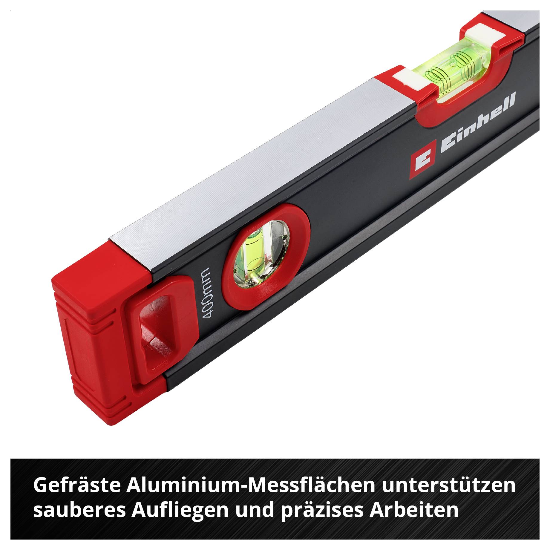Einhell S2-Stahldrallbits mit Karabinerhaken; Etikett besagt „S2-Stahldrallbits halten hohen Belastungen während der Verwendung stand