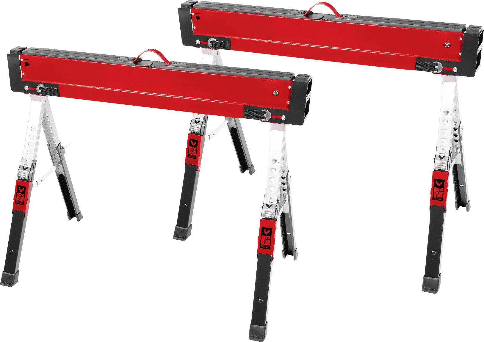 Einhell 461002 Stahl Arbeitsbock höhenverstellbar 500kg (B x H) 22cm x 106.5cm 18kg 2St.