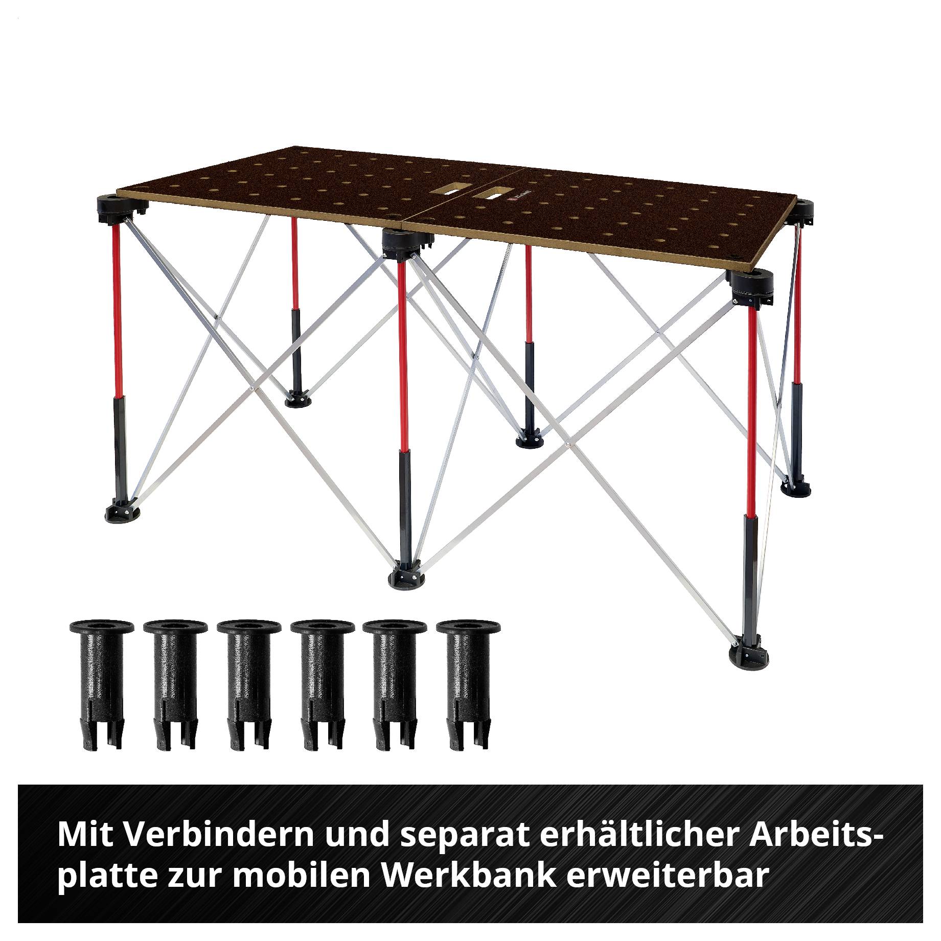 Einhell 461003 Stahl Arbeitsbock klappbar 1100kg (B x H) 27cm x 98.5cm 3.96kg 1St.