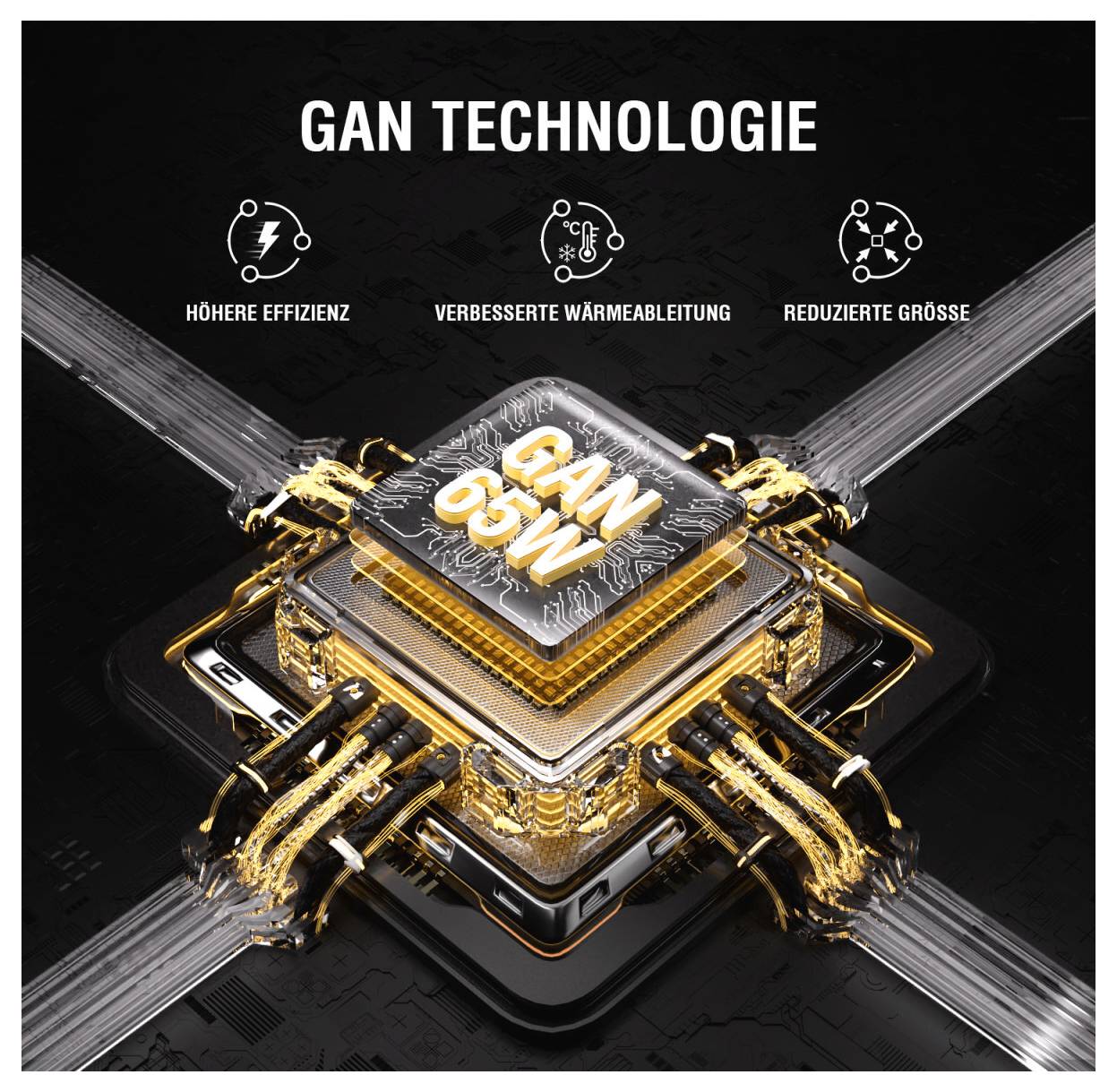 Illustration eines „GAN TECHNOLOGIE