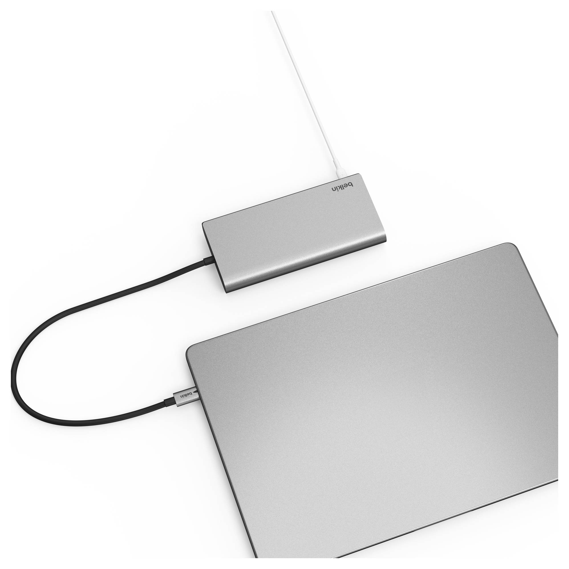 Belkin CONNECT 8-in-1 Dual Display Core Hub - Dockingstation