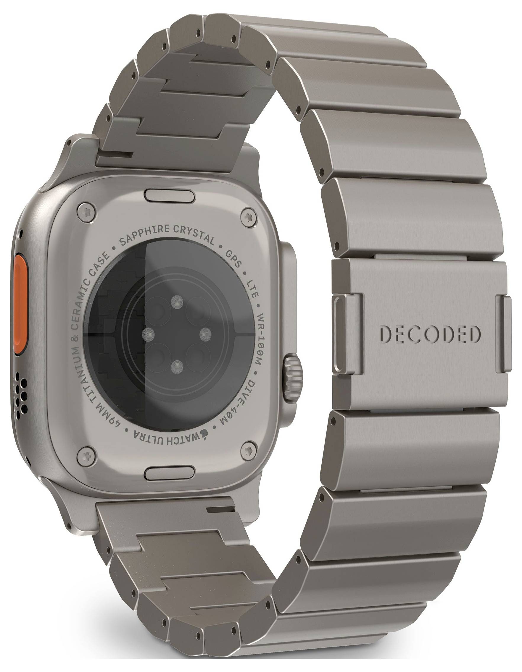 Decoded Titanium Strap for Apple Watch U Armbandschlaufe Titan