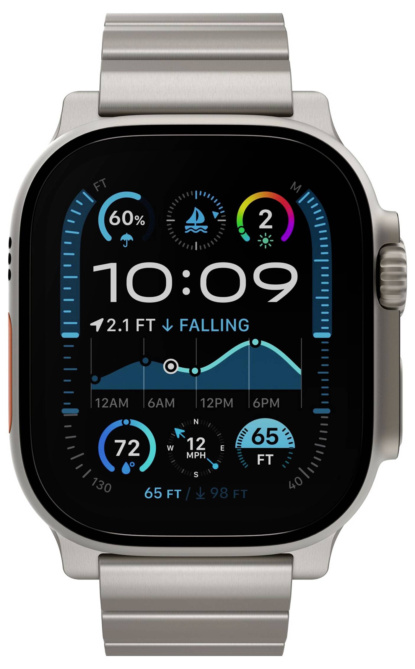 Decoded Titanium Strap for Apple Watch U Armbandschlaufe Titan