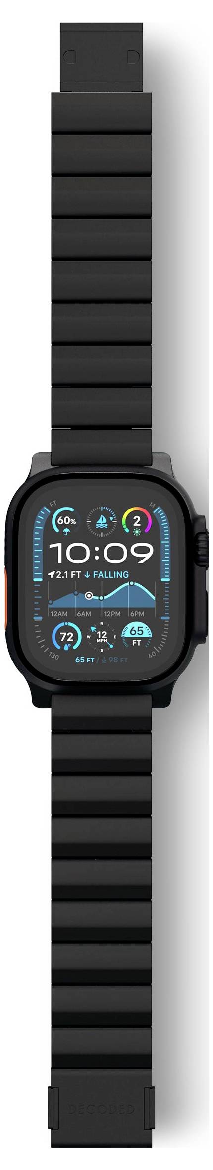Decoded Titanium Strap for Apple Watch U Armbandschlaufe Schwarz