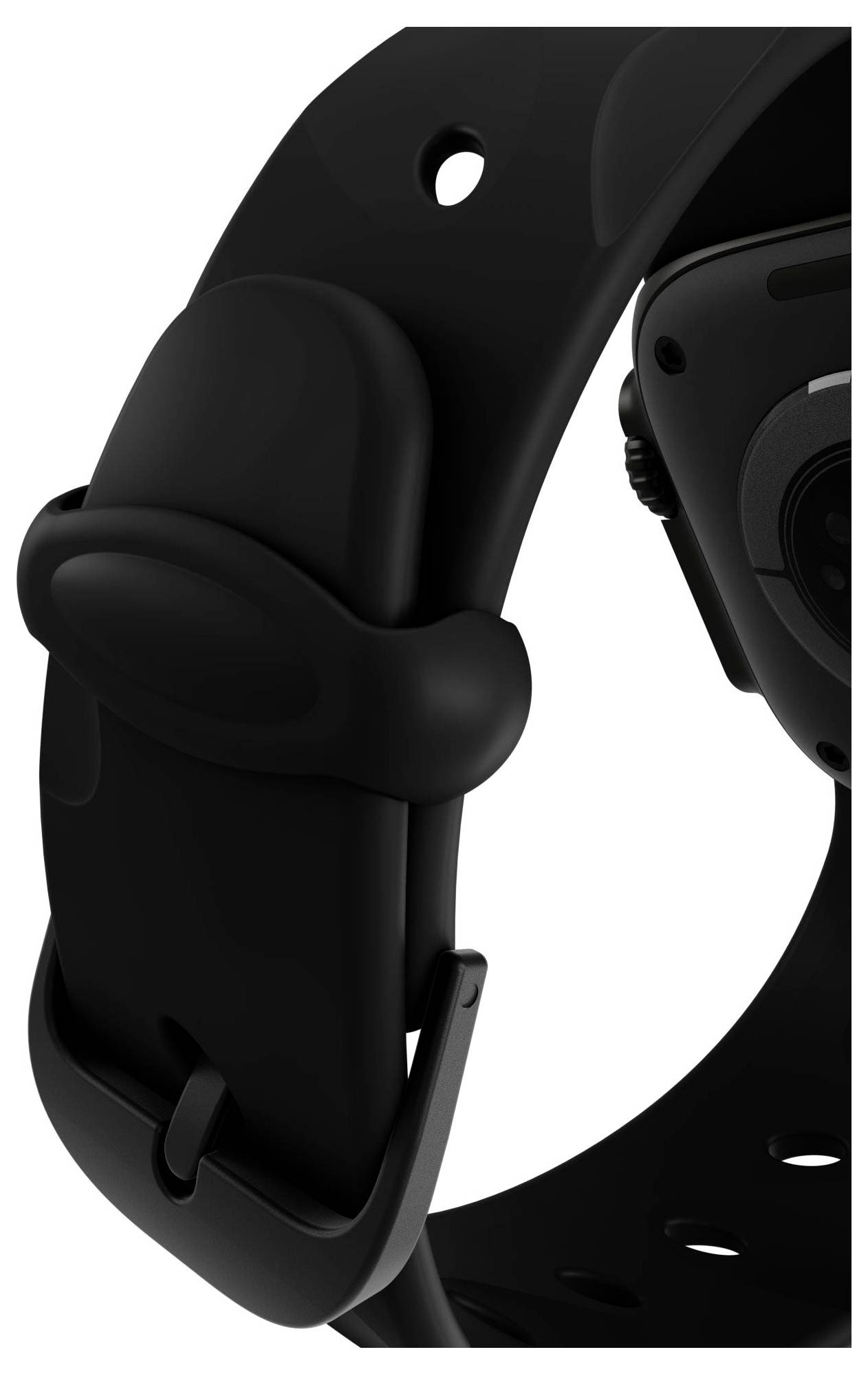 Decoded Silicone Ares Splice Strap 40/42 Armbandschlaufe Schwarz