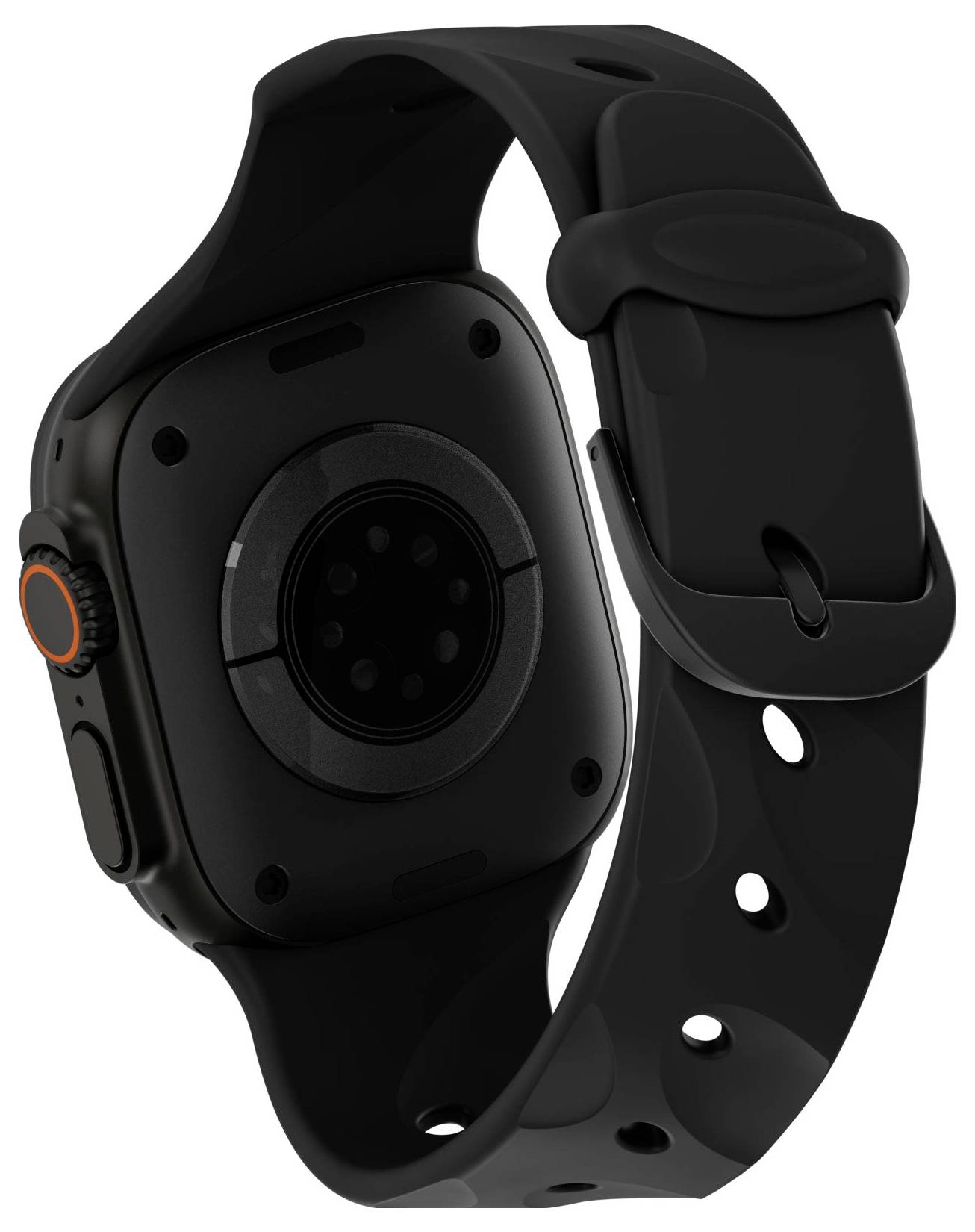 Decoded Silicone Ares Splice Strap 44/46 Armbandschlaufe Schwarz