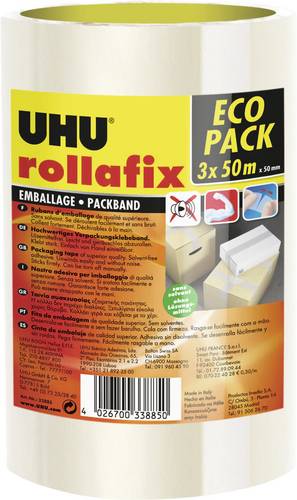 UHU Rollafix 33885 Klebeband Transparent 3 St.