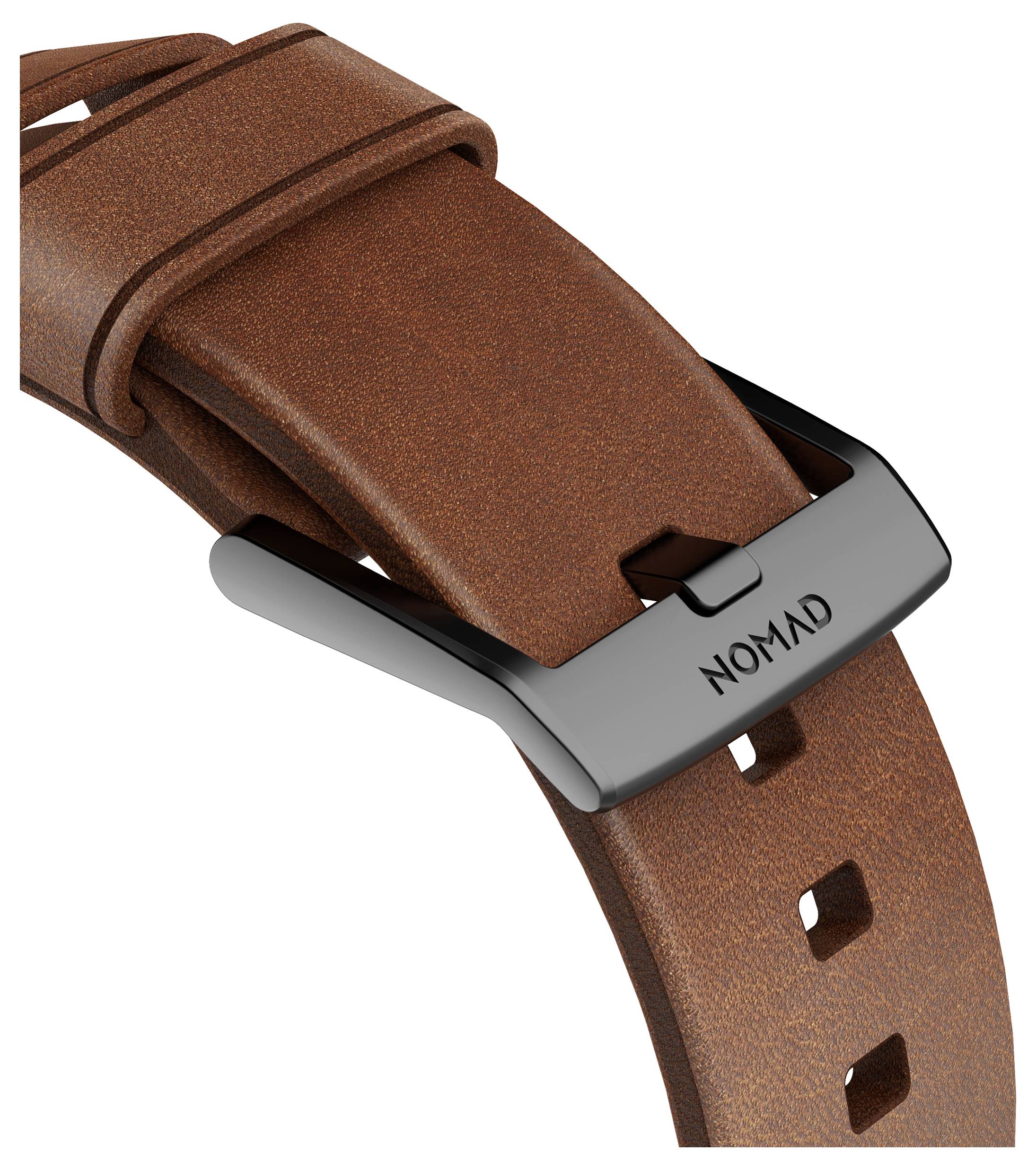 Nomad Modern Lthr. Brown Connect. Armbandschlaufe Braun