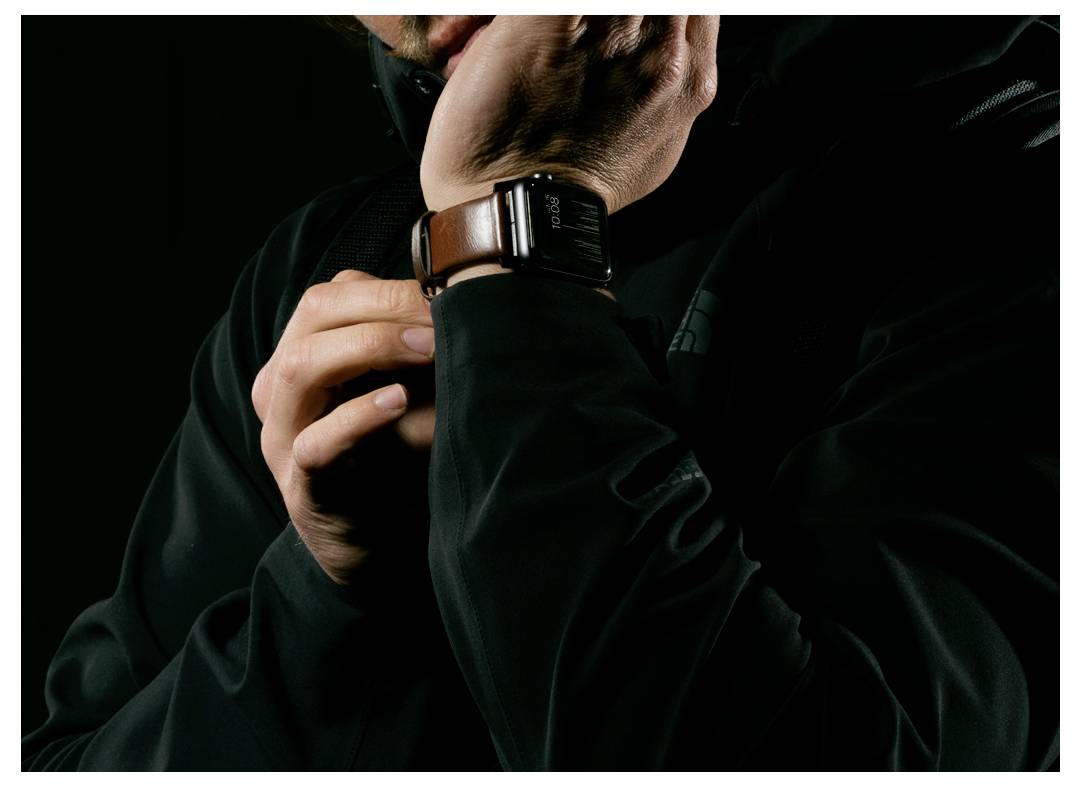 Nomad Modern Lthr. Brown Connect. Armbandschlaufe Braun