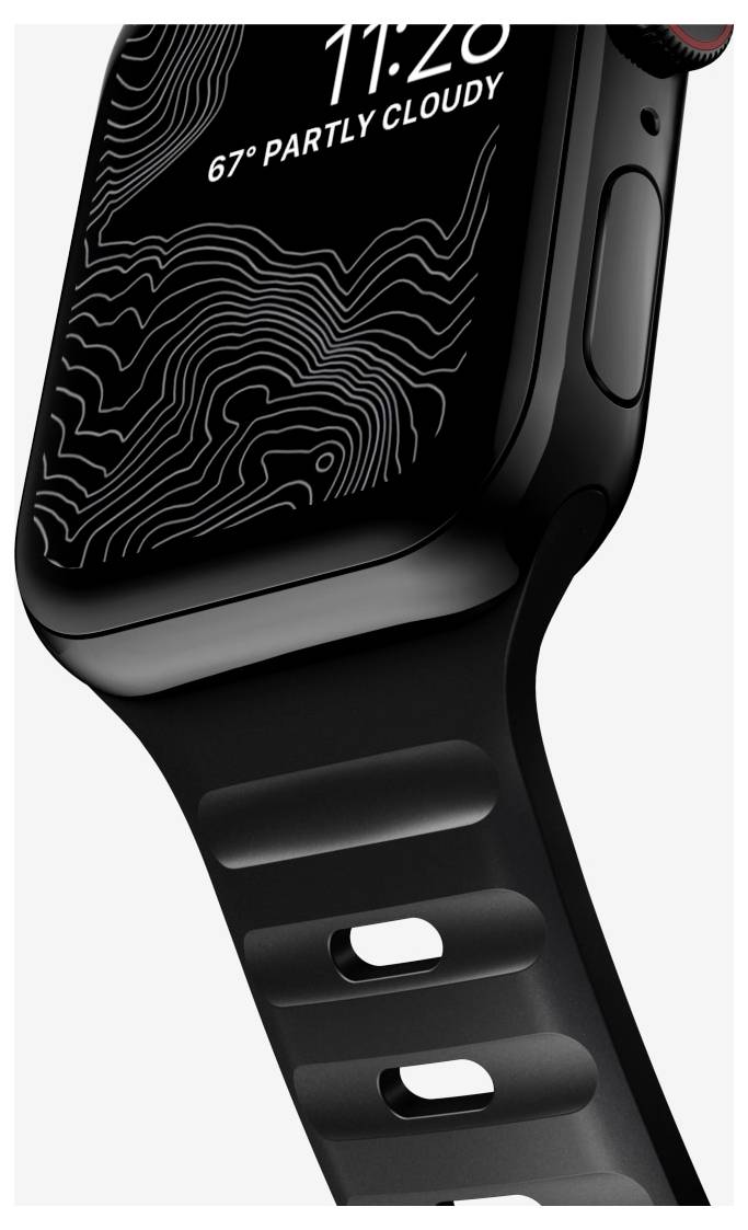 Nomad Sport Band 42/44/45/49mm Black Armbandschlaufe Schwarz
