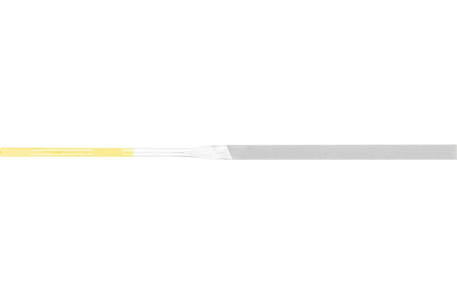 A long, thin horizontal white strip with a yellow section at the left, resembling a progress or loading bar.
