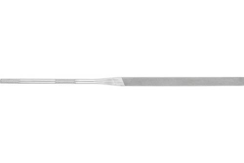 PFERD TOOLS 12502082 Präzisions-Nadelfeile Flachstumpf, runde Kante 160mm Schweizer Hie