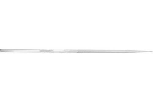 PFERD TOOLS 12508063 Präzisions-Nadelfeile Dreikant 140mm Schweizer Hieb 2, mittel-fein
