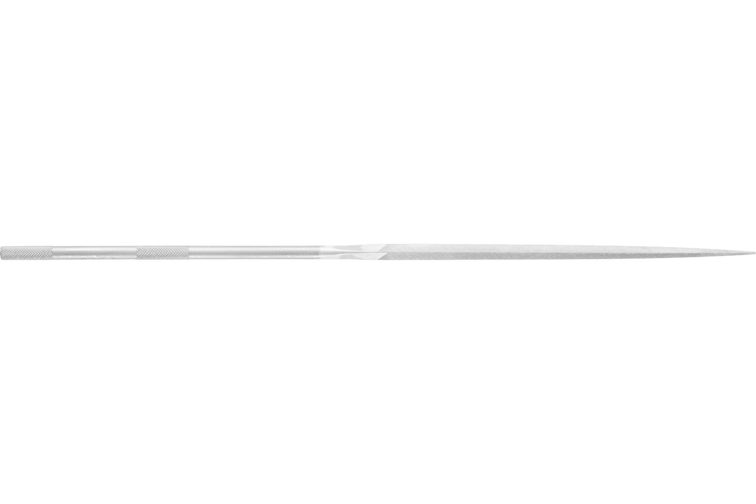 A long silver needle or pin shown in side view against a white background.
