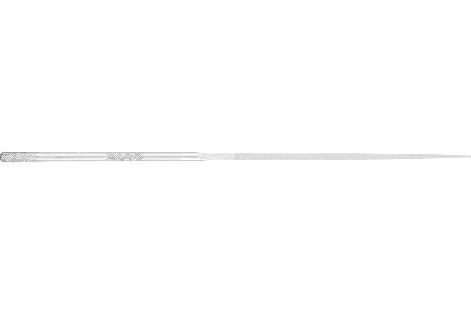 A thin silver horizontal bar stretching across the image, with a textured section on the left and a smooth taper to the right.