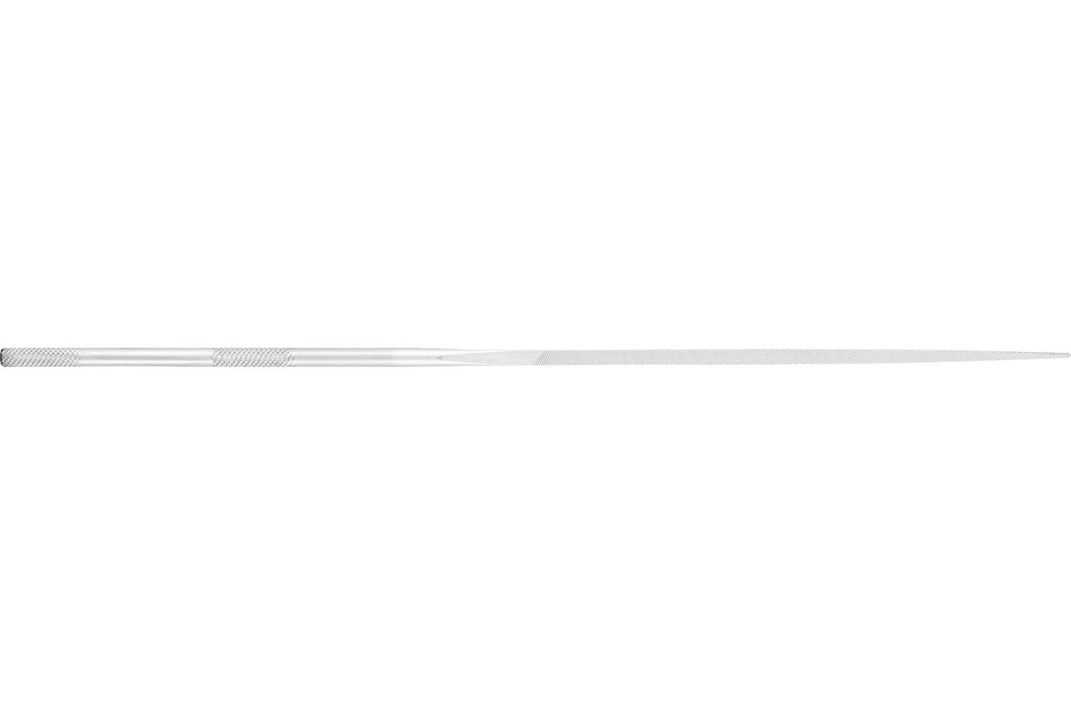 A thin horizontal silver line or rod extends across the image on a plain white background.