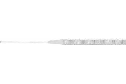 PFERD TOOLS 12551142 Nadelraspel Flachstumpf 140mm Schweizer Hieb 2, für Holz, Kunststo
