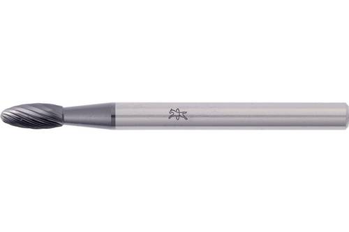 PFERD TOOLS 21202554 Frässtift Länge 37 mm Produktabmessung, Ø 3 mm Arbeits-Länge 7 mm Schaftdurc