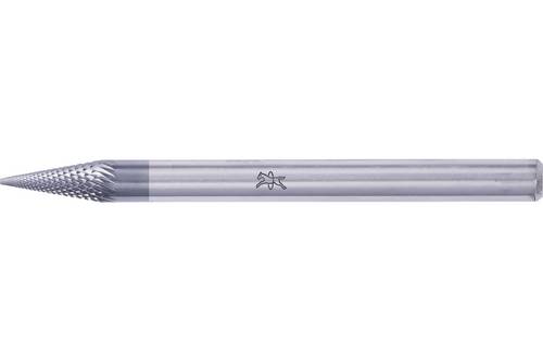 PFERD TOOLS 21214074 Frässtift Länge 37mm Produktabmessung, Ø 3mm Arbeits-Länge 7mm Schaftdurchmesser 3mm