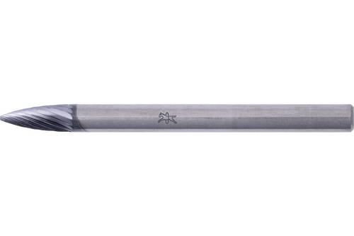 PFERD TOOLS 21222554 Frässtift Länge 37 mm Produktabmessung, Ø 3 mm Arbeits-Länge 7 mm Schaftdurc