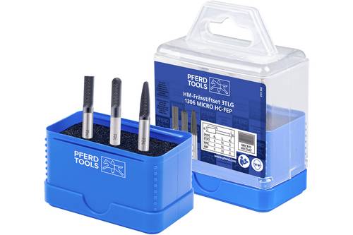 PFERD TOOLS 21901307 Frässtift-Set Produktabmessung, Ø 6 mm Schaftdurchmesser 6 mm
